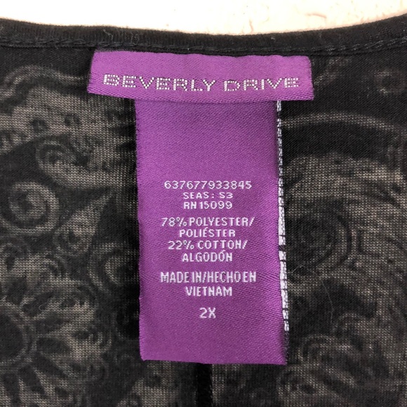 Black graphic tee - Picture 5 of 5